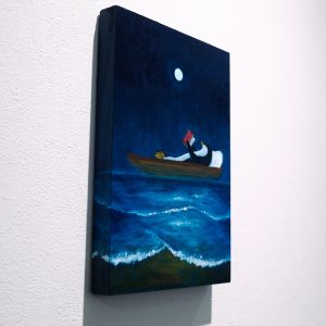 nanaki jun「ゆらりゆらりと 本のせかいか 夢のせかいか」