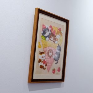 のりしろ「クレープふとんでおやすみにゃ」